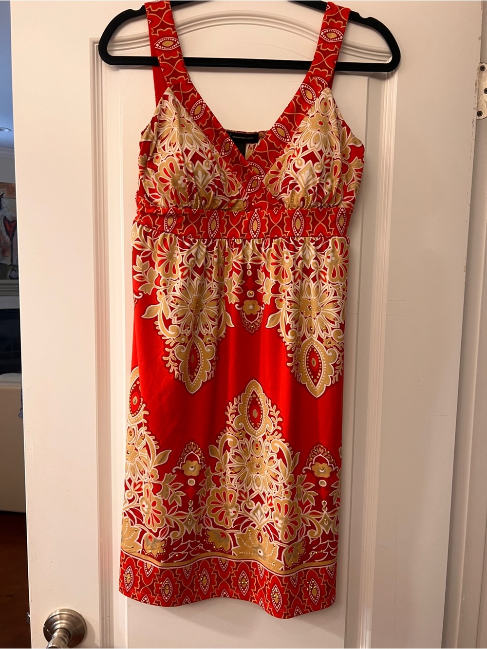 I.N.C.  Floral Empire-Waist Sundress - Size M